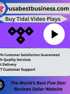 Buy Tidal Video Plays