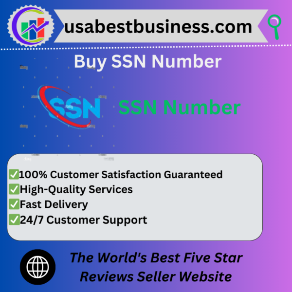 Buy SSN Number